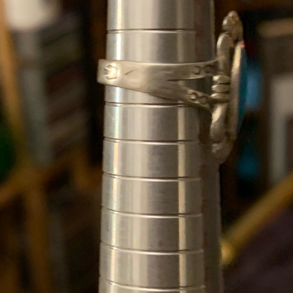 Navajo Turquoise Ring - Picture 6 of 8